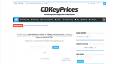 Desktop Screenshot of cdkeyprices.com